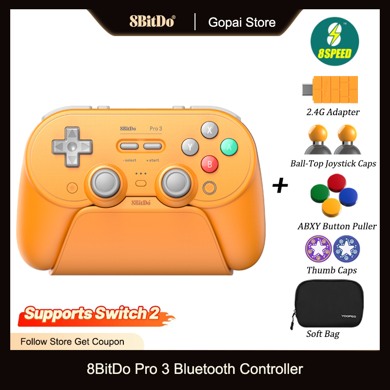 Turing Pi 2 - 8BitDo Pro 3 Bluetooth Controller for