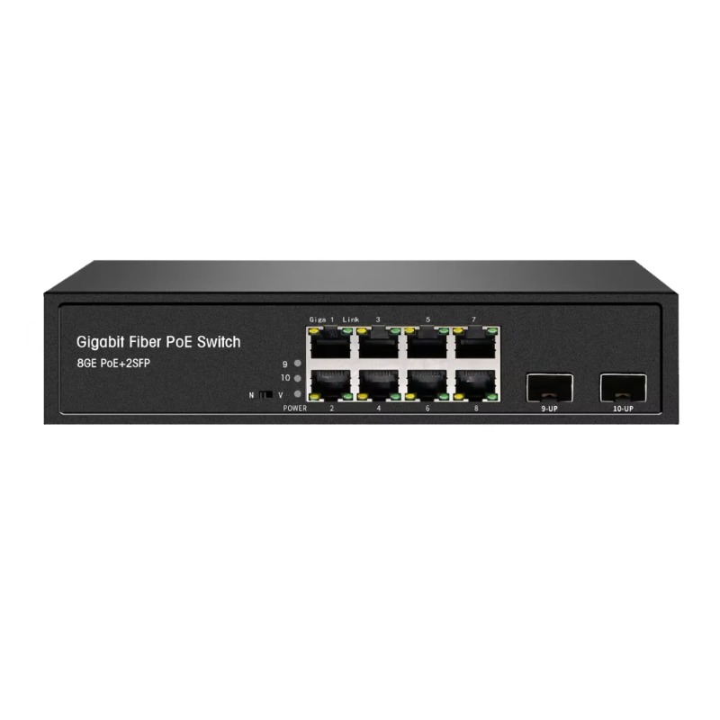 Managed Gigabit Poe Switch 8 Port 802.3At - OEM ODM 8-Ports Full Gigabit Network