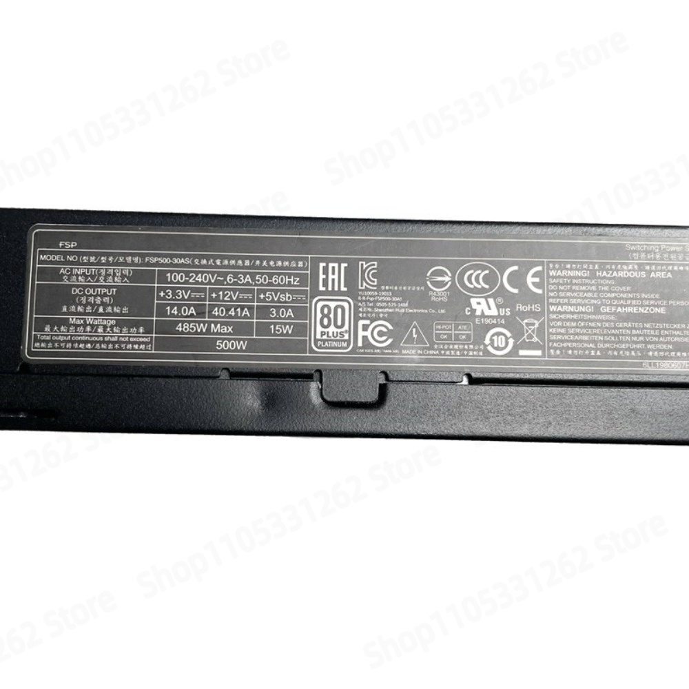 FSP500-30AS 500W Platinum Flex - Atx Power Supply 1U Flex 500W ulasan dan harga
