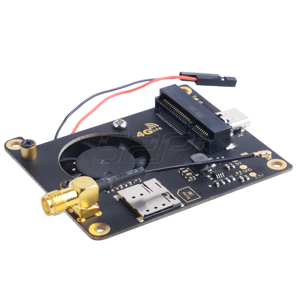 52Pi Raspberry Pi 3G 4G Hat US - Deskpi Super6C ulasan dan harga
