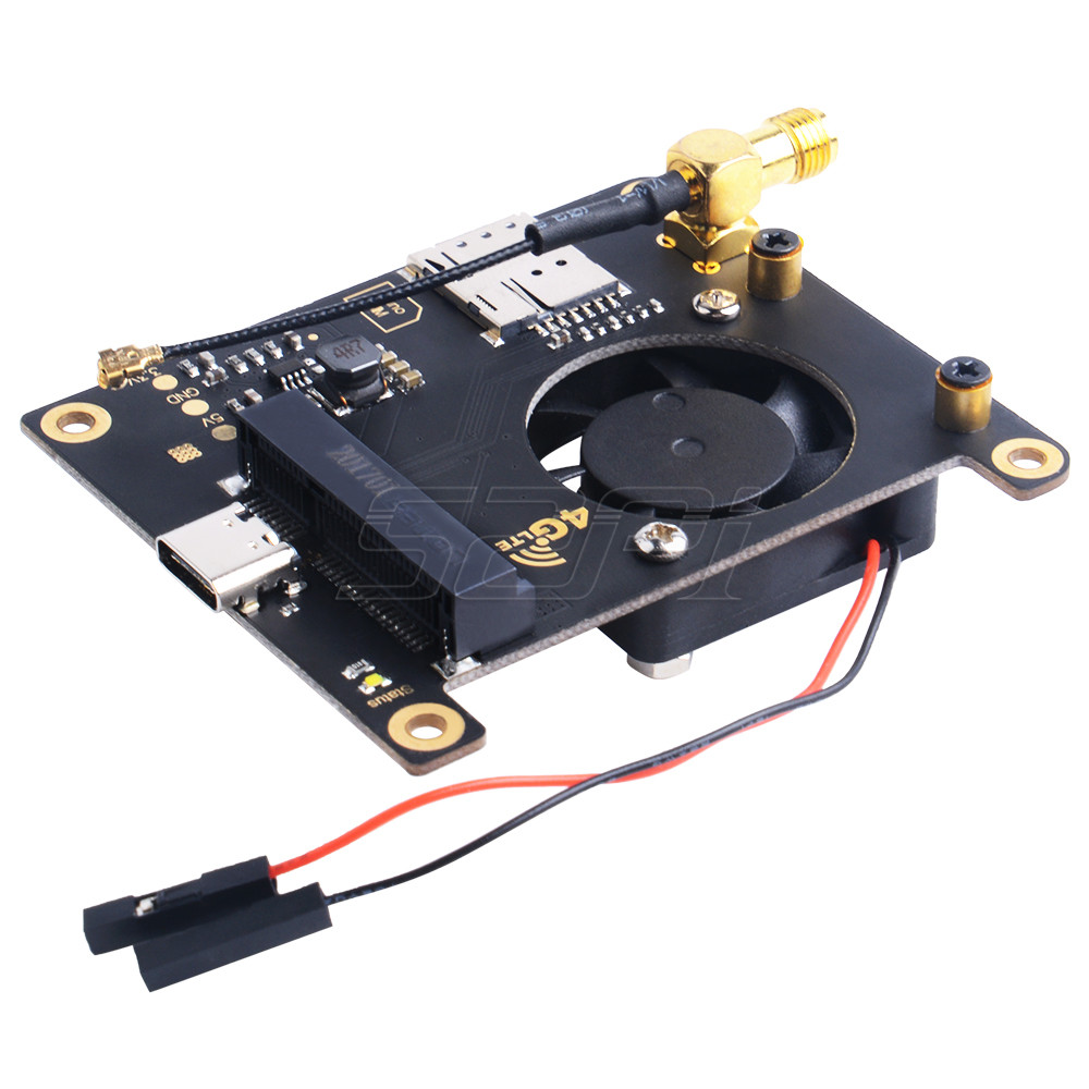 52Pi Raspberry Pi 3G 4G Hat US - Deskpi Super6C ulasan dan harga