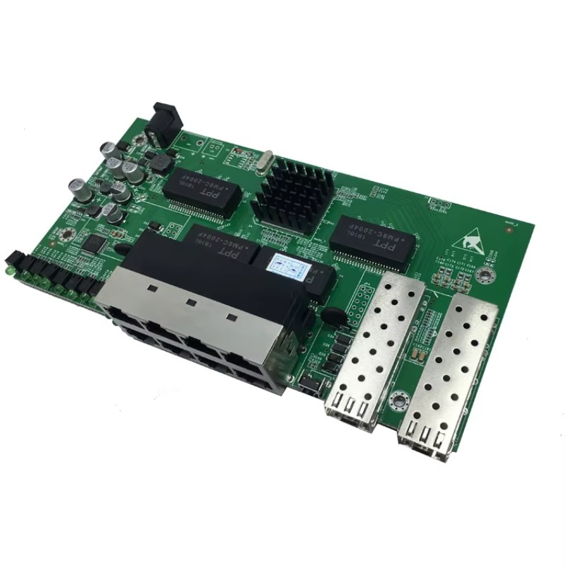 Custom 8 Port PoE+ Full Gigabi - Managed Gigabit Poe Switch 8 Port 802.3At ulasan dan harga